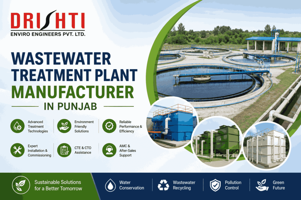 Top Wastewater Treatment Plant Manufacturer in Punjab | Drishti Enviro Engineers Pvt. Ltd.